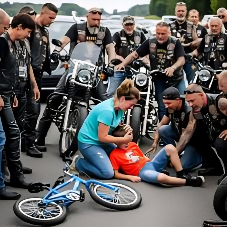 17 Bikers Helped My Dying Son On Highway When Everyone Else Just Filmed His Seizure