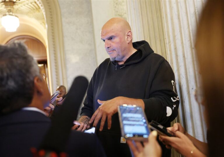 John Fetterman Suggests Wild Move to End Government Shutdown and Challenges Chuck Schumer
