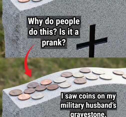 Meaning Behind the Tradition of Coins on Gravestones!