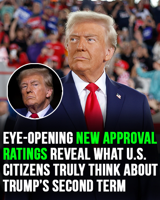 Eye-opening approval ratings reveal what Americans truly think about Trumps second term!