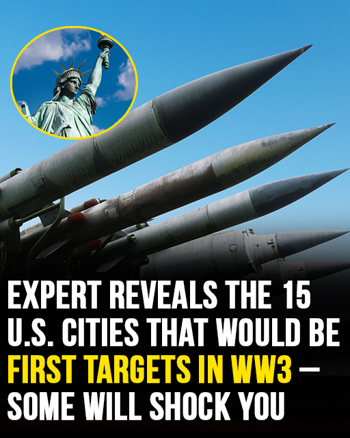 Expert reveals the 15 US cities that would be first targets in WW3 – some might surprise you!