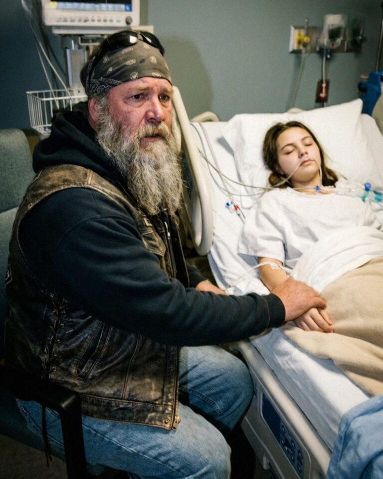 A Biker Visited My Comatose Daughter Every Day for Six Months – Then I Found Out His Biggest Secret!