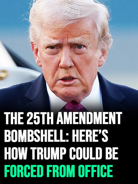 The 25th Amendment bombshell! Here is how Trump could be forced from office