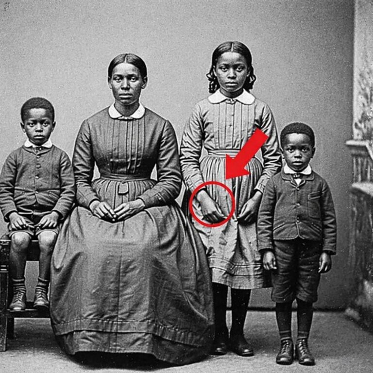 It was just a simple family photograph dating from 1872, until a detail on a womans hand caught the eye!