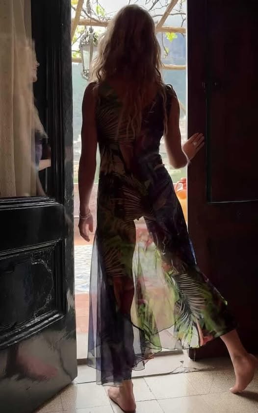 The separation between a womans legs means that she is – See yourself!