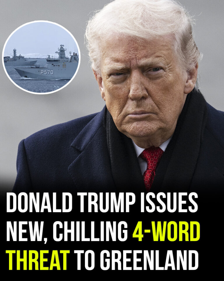 Trump issues new 4-word warning to Greenland!