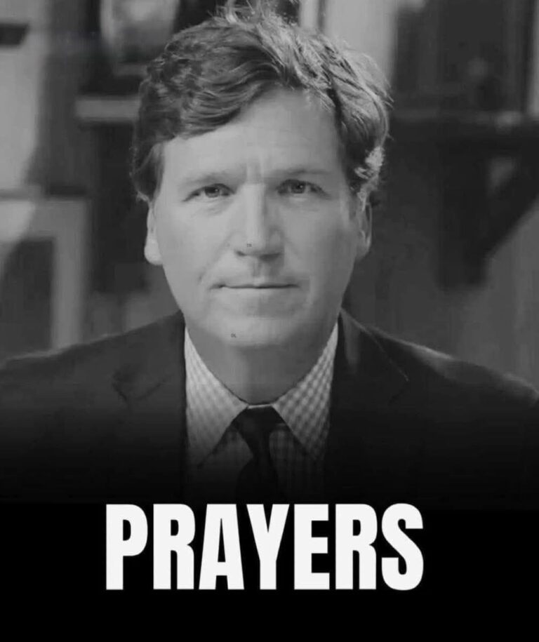 Thoughts and prayers for Tucker Carlson during this tragic time!