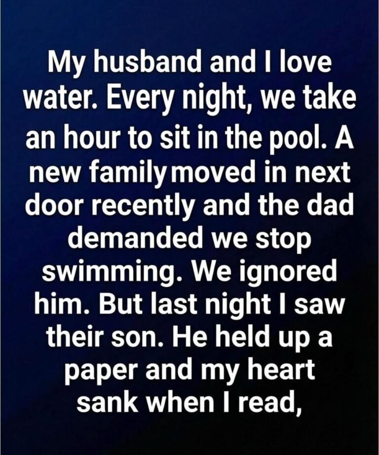 A Quiet Nighttime Pool Routine Became a Lesson in Neighborly Understanding!