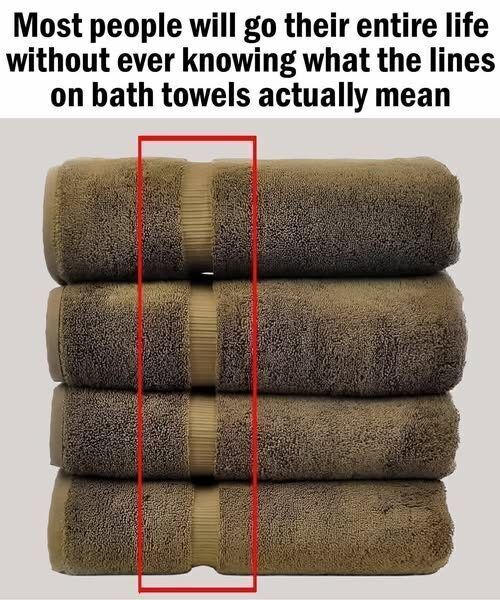 SOTM – The real purpose of those mysterious lines on towels!