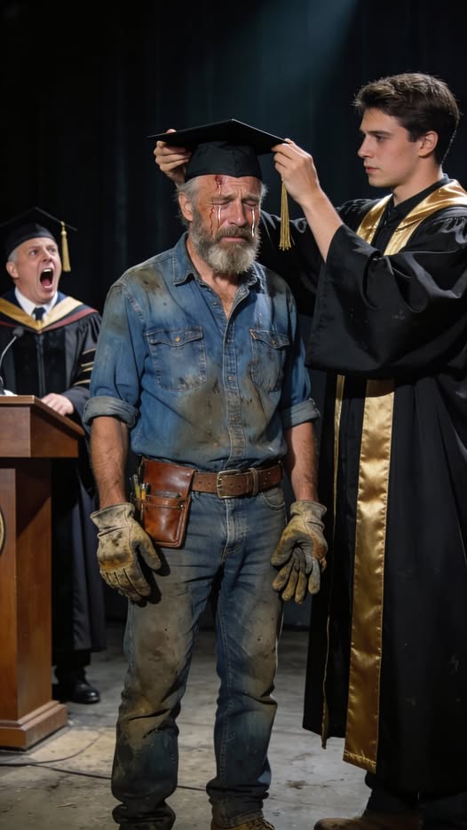 The professor then bowed low, and the secret he revealed silenced the entire auditorium!