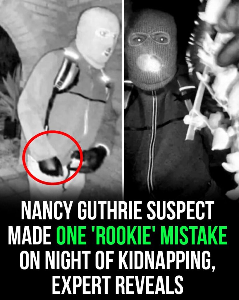 Expert Claims Nancy Guthrie Suspect Made a Critical ‘Rookie’ Error During Kidnapping