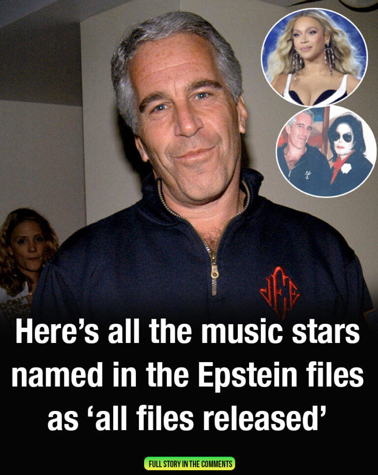 Here’s all the music stars named in the Epstein files