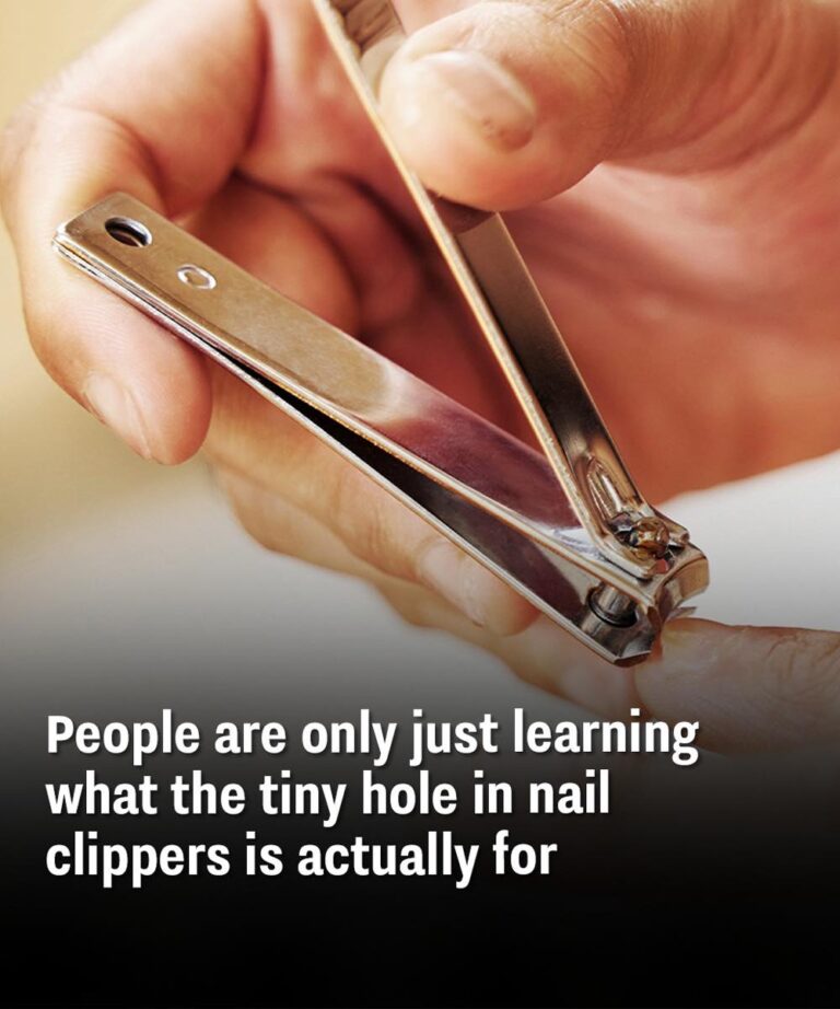 People are only just learning what the tiny hole in nail clippers is actually for