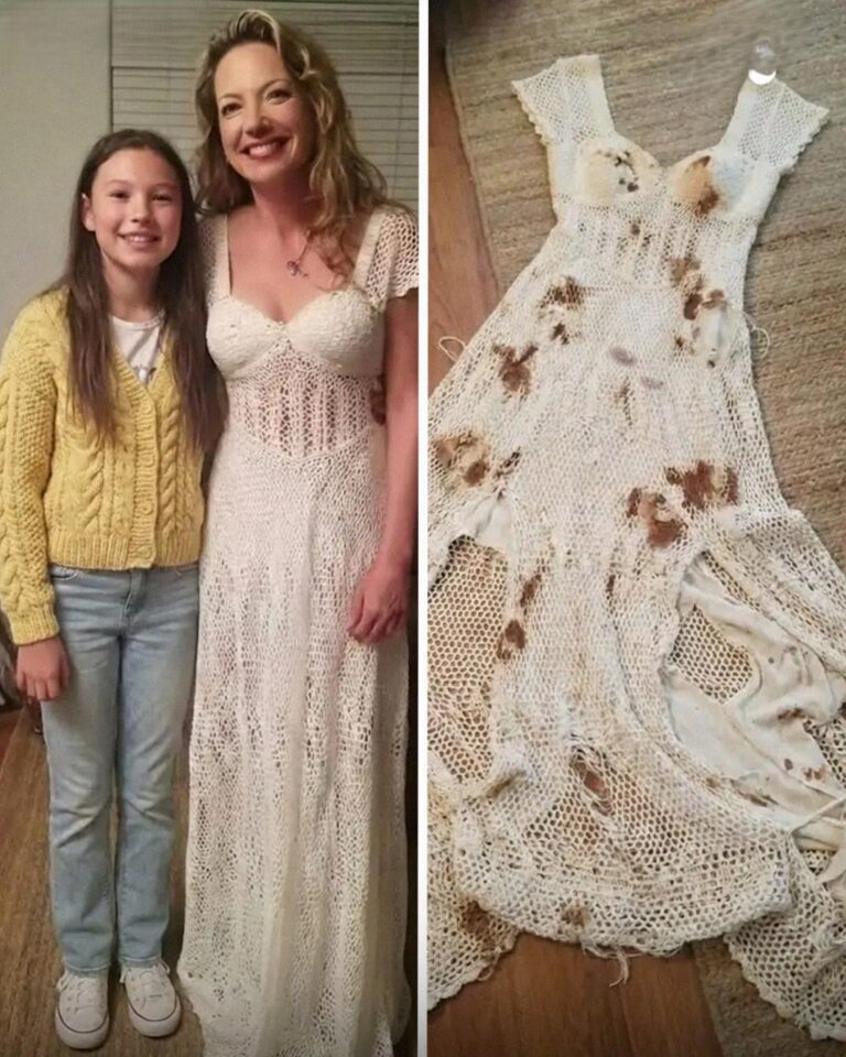 My Daughter Knit My Wedding Dress – Just Hours Before the Ceremony, I Found It Ruined and Knew Exactly Who Did It