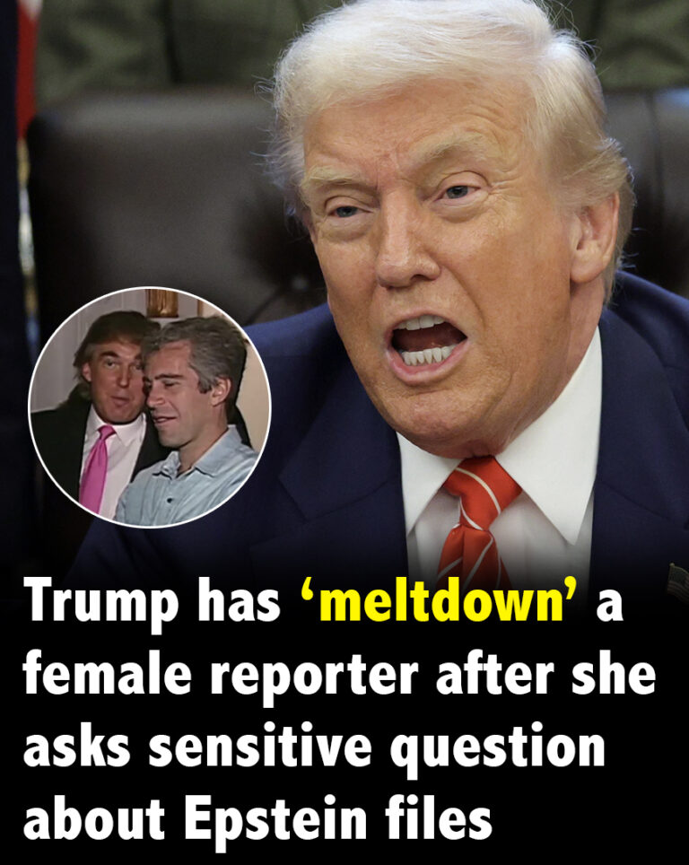 Donald Trump has ‘meltdown’ at female reporter after sensitive Epstein question