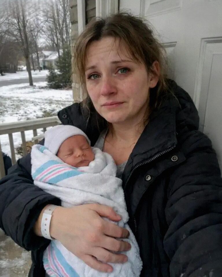 When I Returned from the Hospital with Our Newborn, My Husband Had Changed the Locks – Twenty Hours Later, He Showed Up, Pounding and Screaming