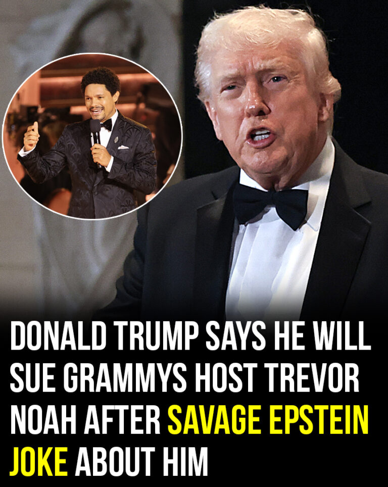 Trump to sue Trevor Noah after controversial Epstein joke at Grammys