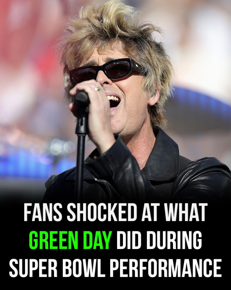 Fans stunned at what Green Day did during Super Bowl act