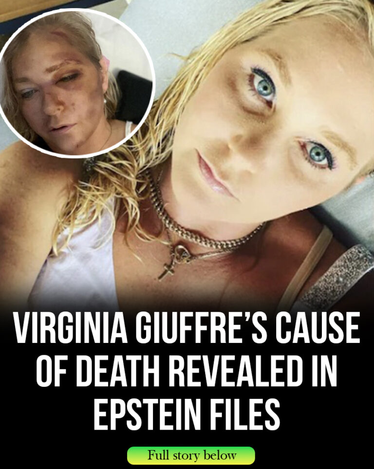 Virginia Giuffre’s cause of death accidentally revealed in Epstein files