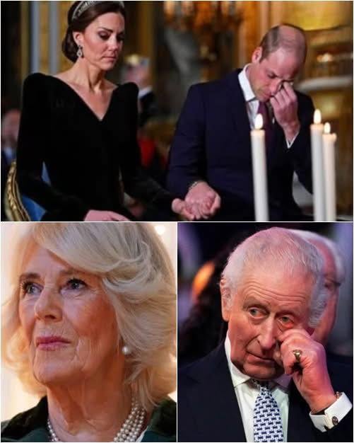1 HOURS AGO! The bells tolled through the Palace, signaling an urgent royal meeting. King Charles summoned everyone at 1 A.M. — except Harry. The press was banned from filming or taking photos. In the candlelight, William clutched Kate’s hand and wept. Then, a haunting voice broke the silence: ‘Camilla has…’” SEE MORE BELOW .