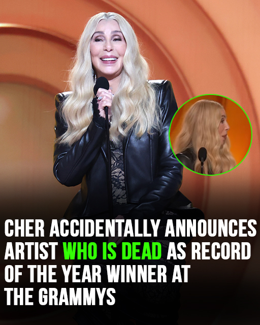 Cher mistakenly announces dead singer as Grammy winner