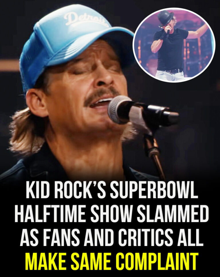 Kid Rock mocked as fans all make same complaint during All-American halftime show