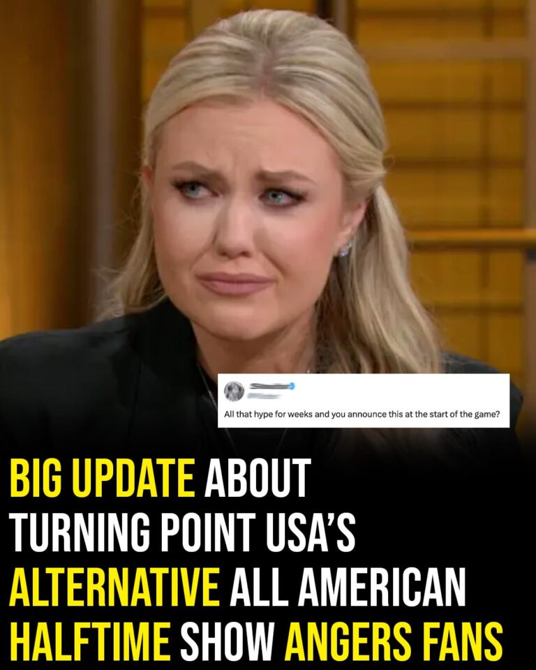 Update about Turning Point USA’s halftime show
