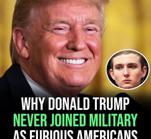The Reason Donald Trump Never Served in the Military!