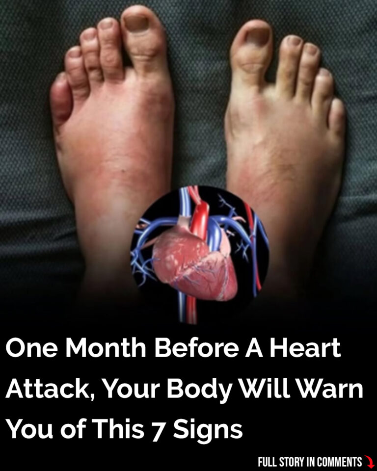 One month before a heart attack, your body will warn you of these 7 signs